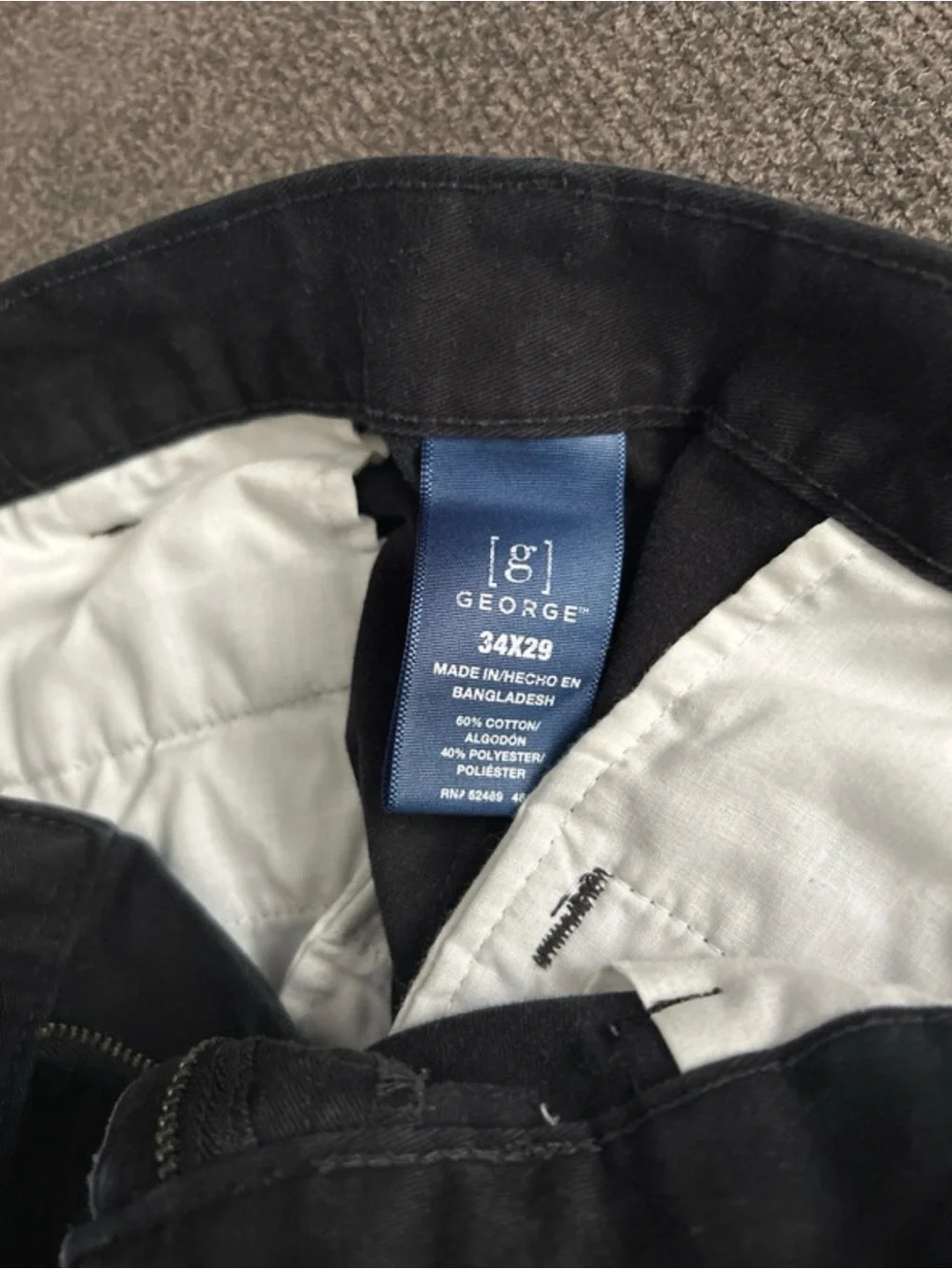 George staple black
